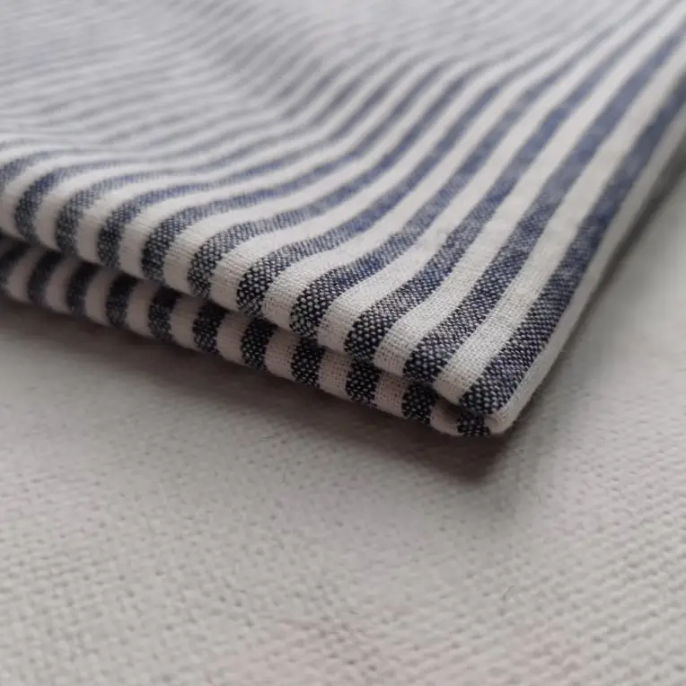 Pure linen twill fabric