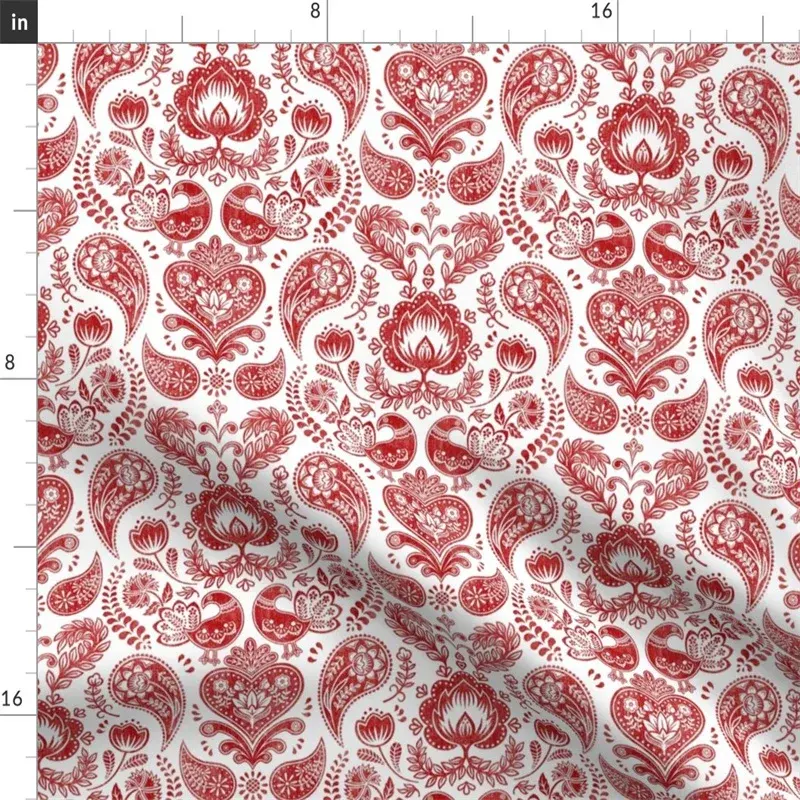 Scandinavian Prints Linen Blend Fabric