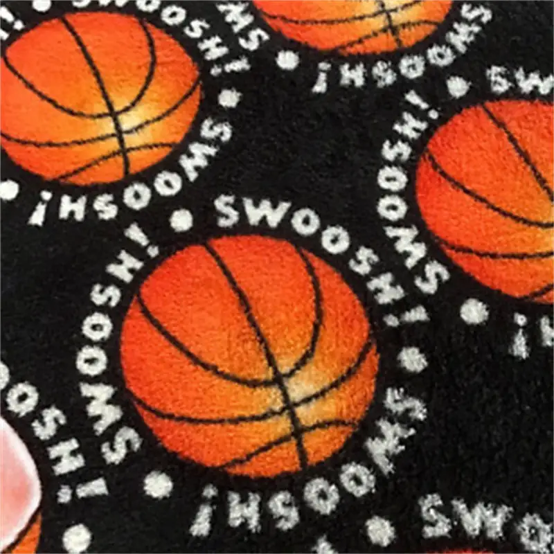 Team Logo fleece fabric basketba