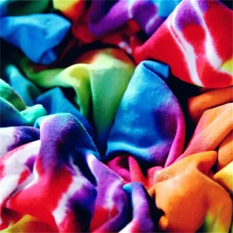 Tie dye Quilt Fabric Dip Dye Technique