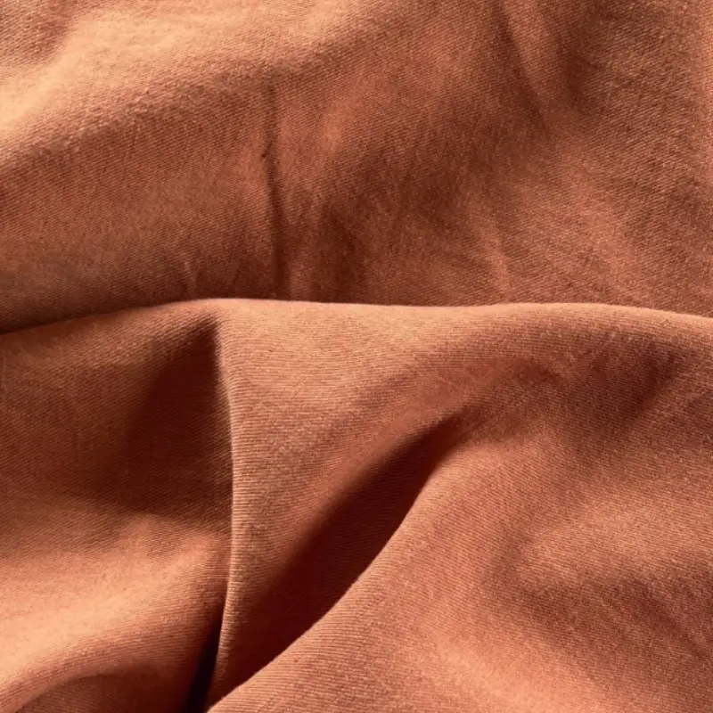 Washed Silk Twill fabric