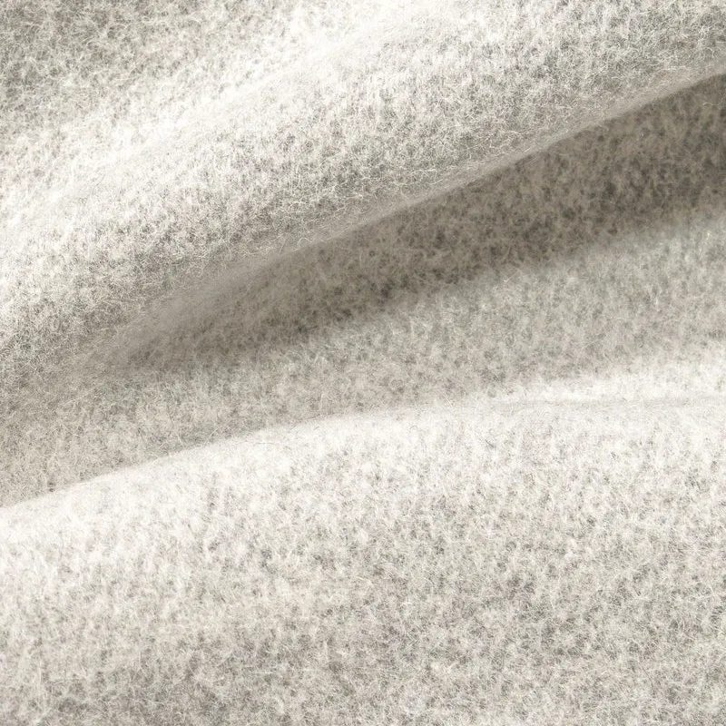 White Wool Coating Fabric