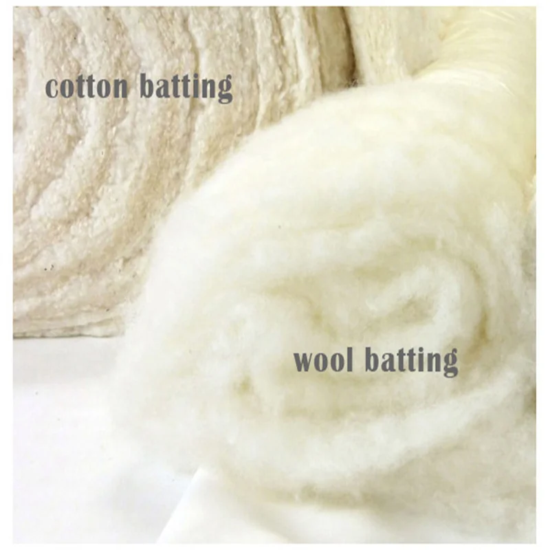 Wool Batting vs. Cotton Batting