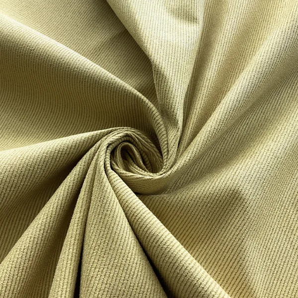 Yellowish Green micro twill fabric