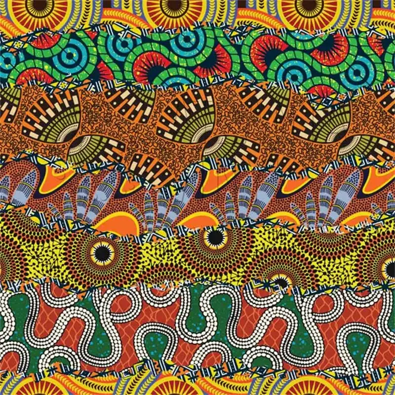 african patchwork fabric Modern African Prints (1)