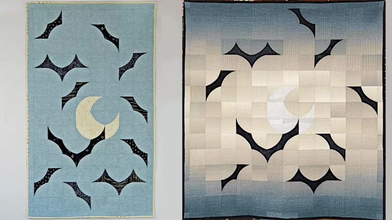 bat moon rising quilt pattern