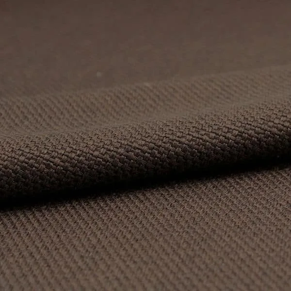 brown twill upholstery fabric