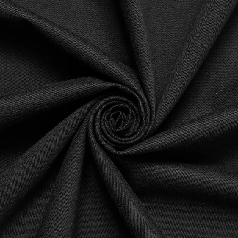 brushed texture patch twill fabric