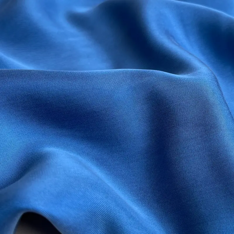 cupro viscose twill fabric