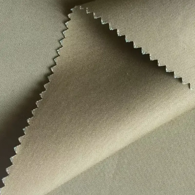 double twill interwoven fabric