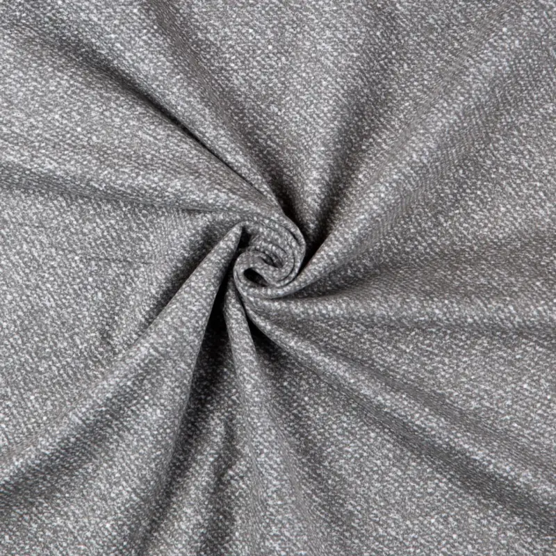 gray wool flannel fabric