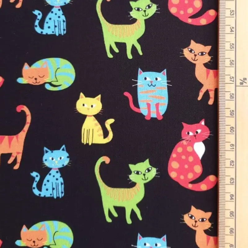 kitty cat fleece fabric
