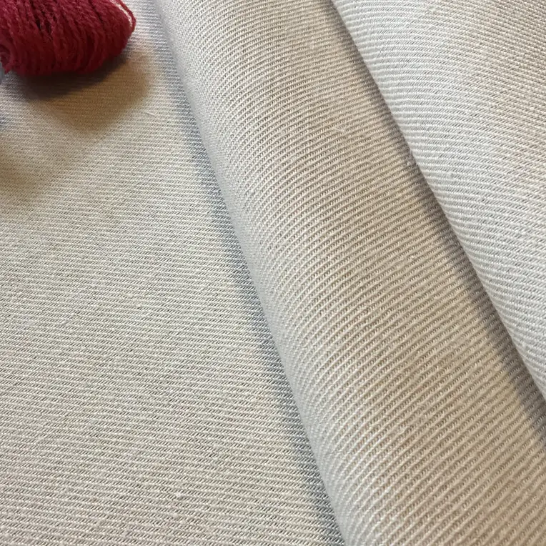 linen twill fabric for crewel work