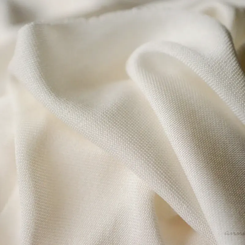 silk wool jersey fabric