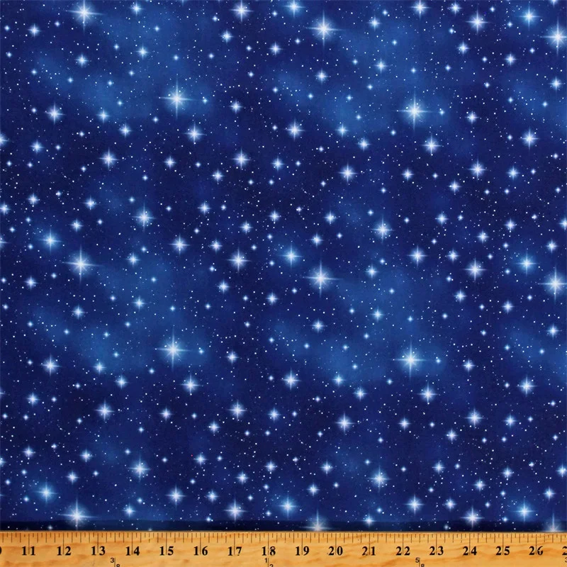 space quilting fabric Star and Constellation Prints