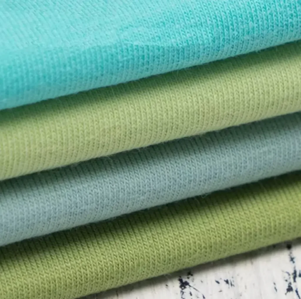 100 cotton jersey knit fabric