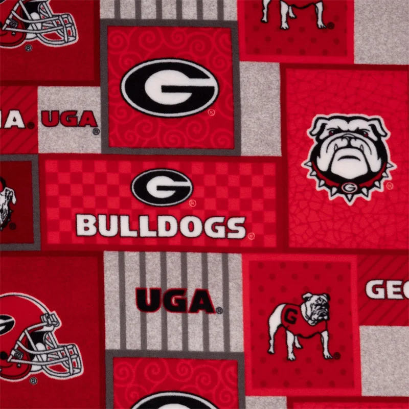 Cartoon Inspired red Fleece Fabrics