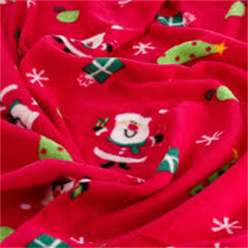 Christmas Snowflakes Anti Pill Polar Fleece