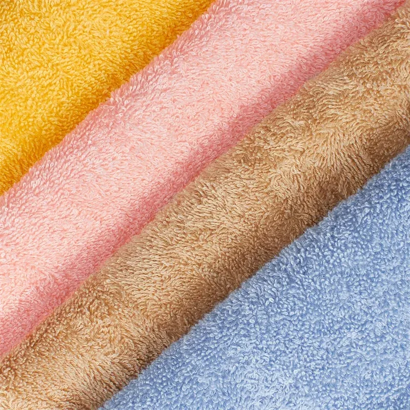 Colored Cotton Terry Towel Fabric (1)