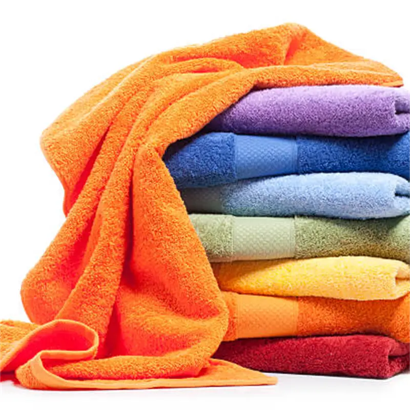 Colorful bath Towel Fabric by the yard