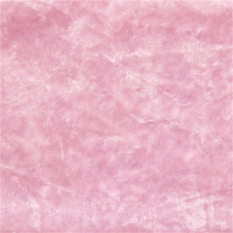 Crushed Pink Velvet Fabric