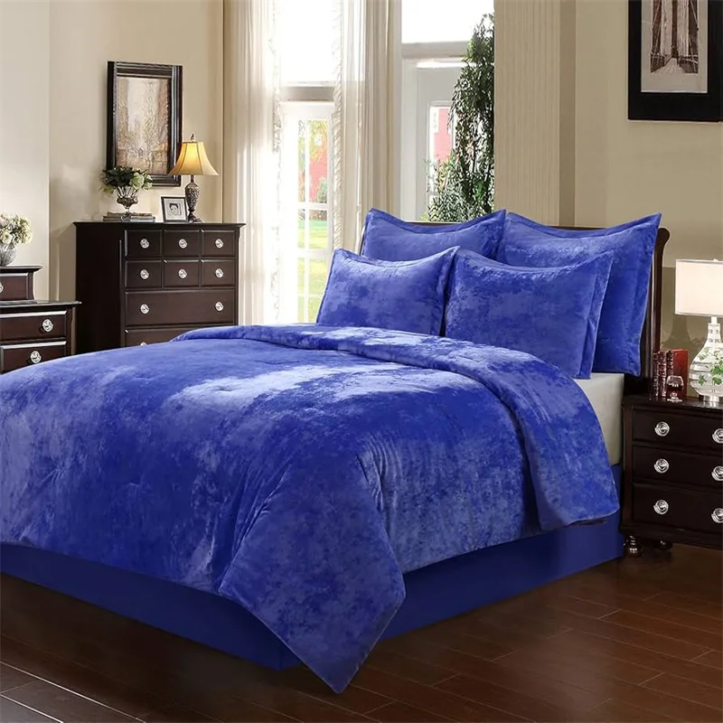 Crushed Velvet Bedding Fabric