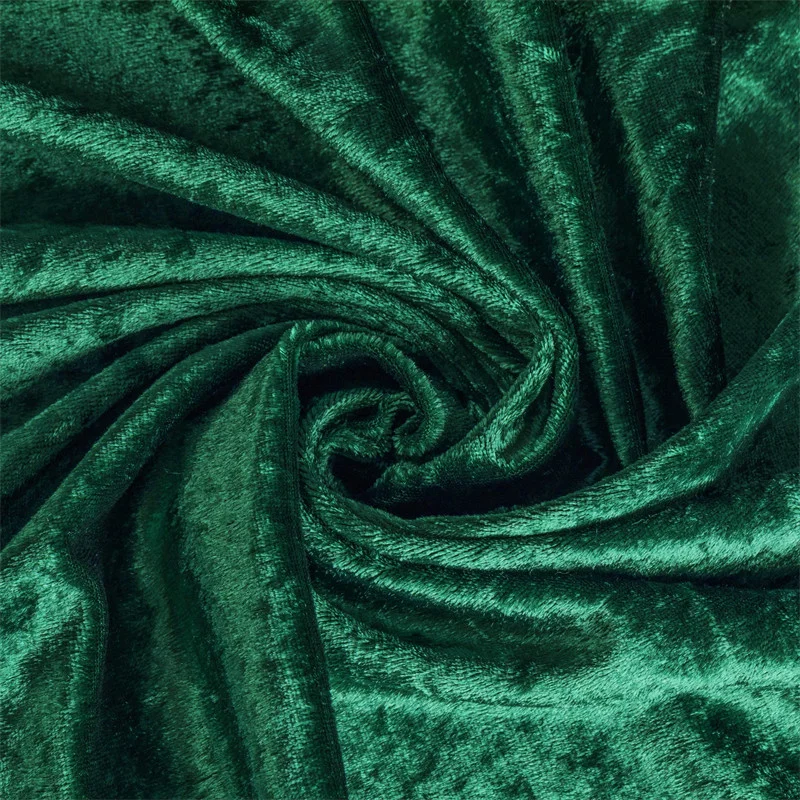 Emerald Green Velvet Fabric