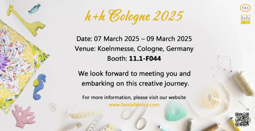 FANDE TEXTILE Koelnmesse Exhibition 2025