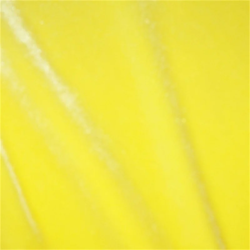 Lemon Yellow Velvet Fabric