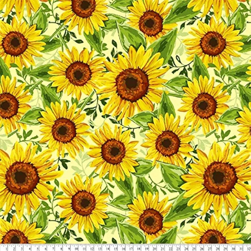 Sunflower Fleece Fabric