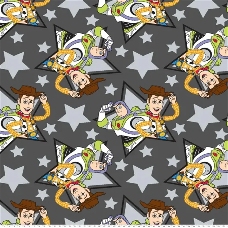 Toy Story Logo Fleece Fabric