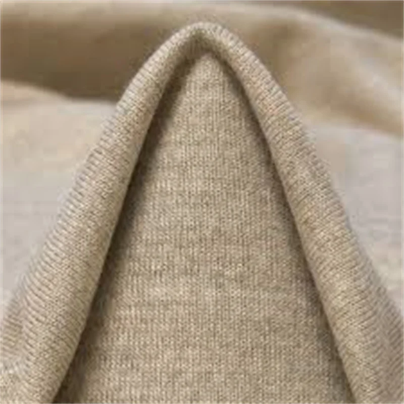 Wool Blend Interlock Fabric