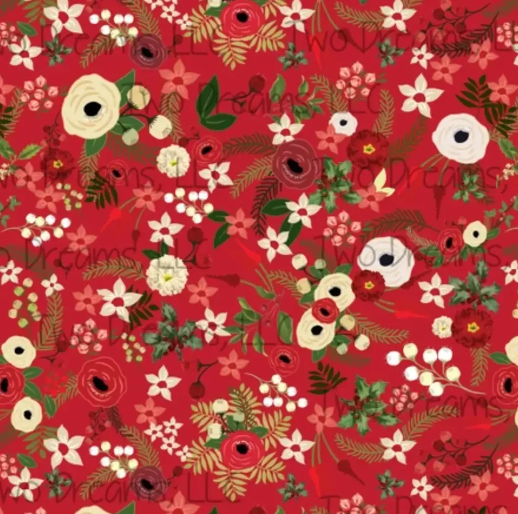 christmas jersey knit fabric