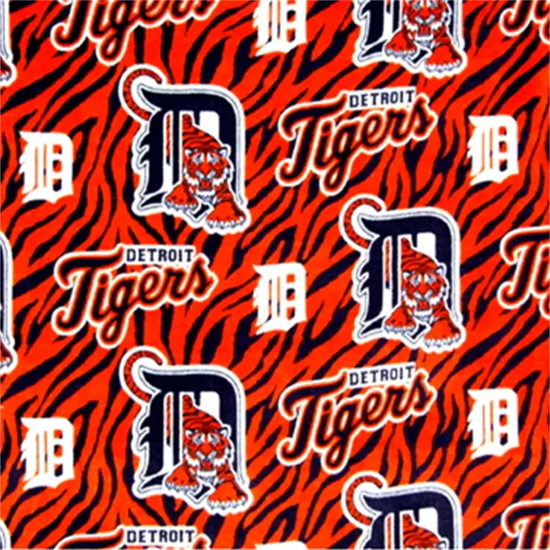 detroit tigers fabric fleece 1