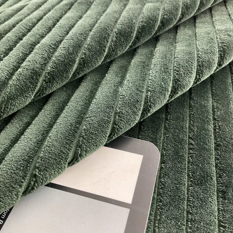 forest green corduroy fabric