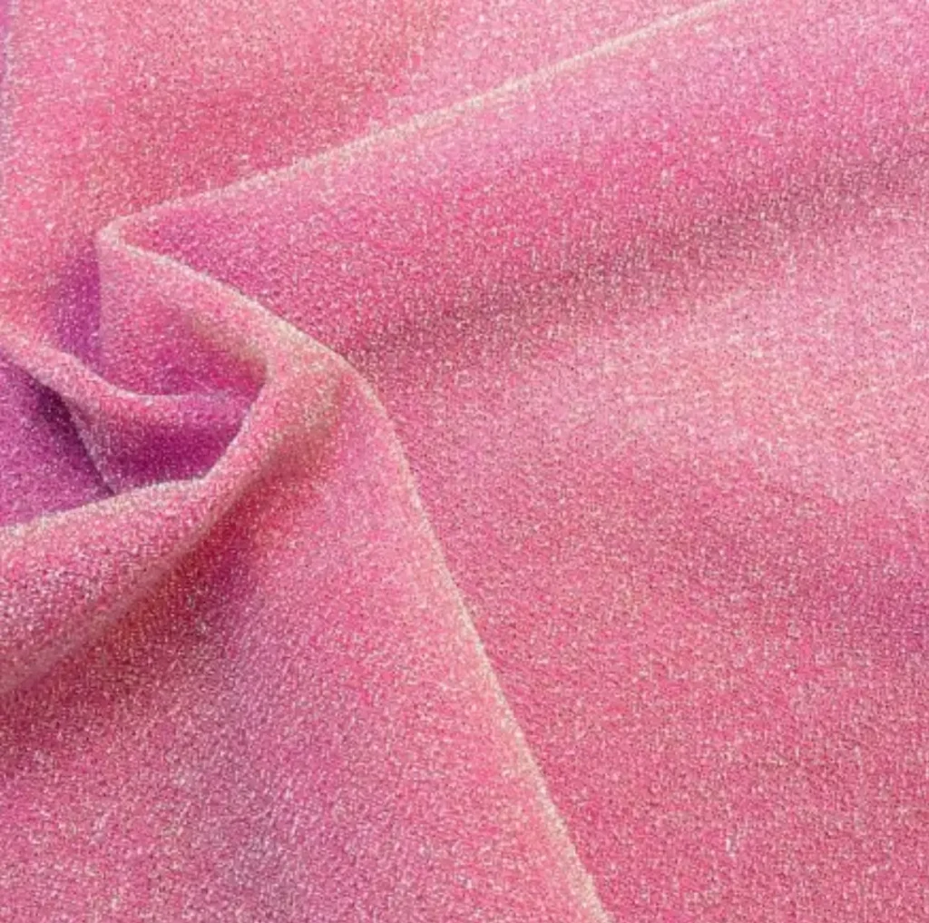 glitter jersey knit fabric