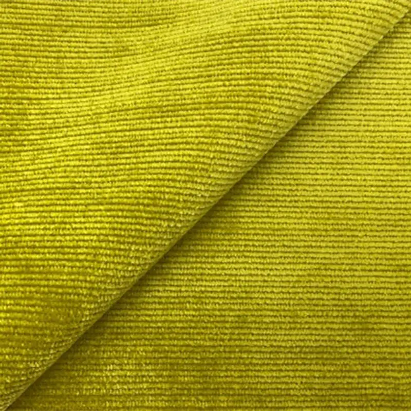 lime green corduroy fabric