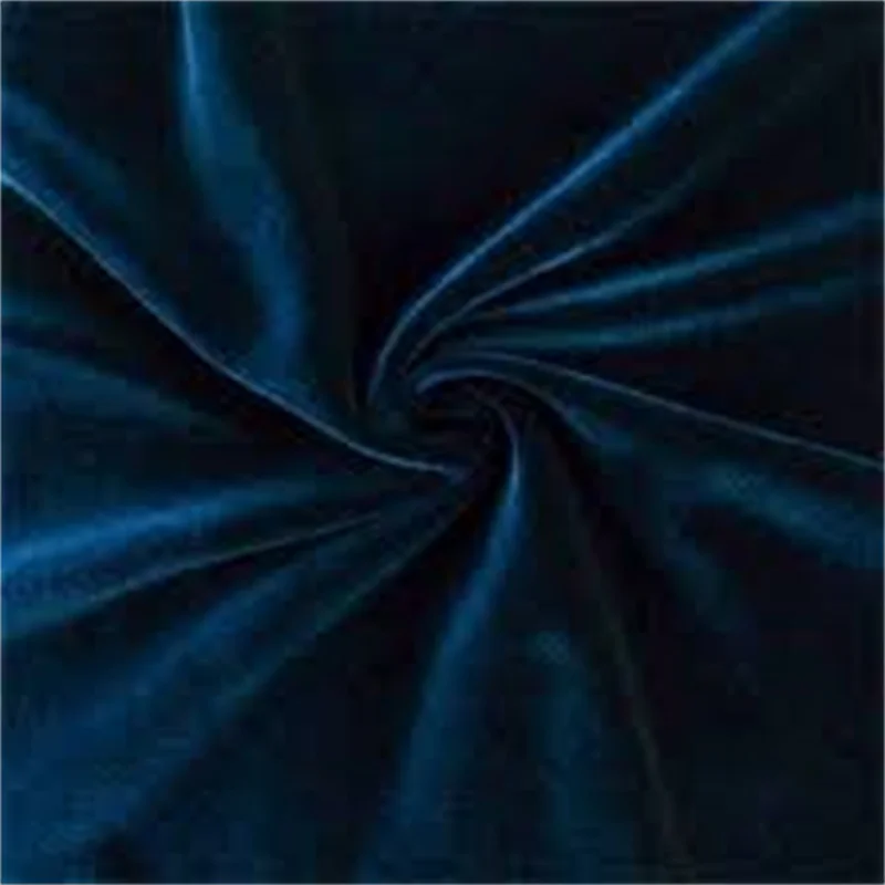 navy Blue Velvet Fabric