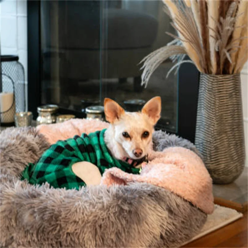 pure plush fleece fabric Pet Bedding and Accessories