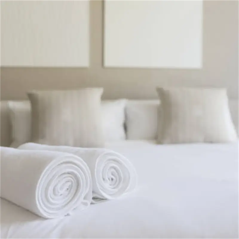 white Fabric that Hotel Towels Made Of