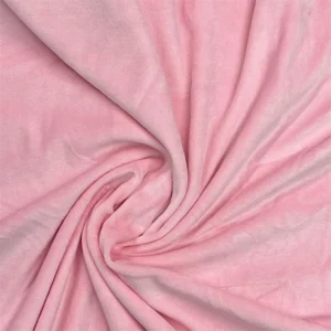 Pink Velvet Upholstery Fabric