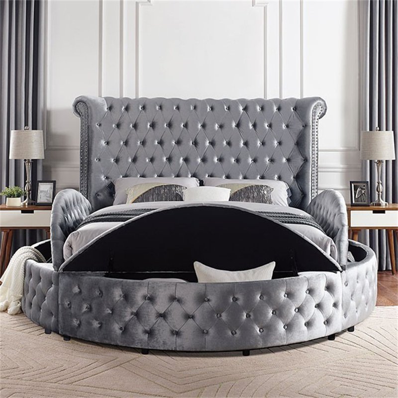 Velvet Fabric Bed Styles