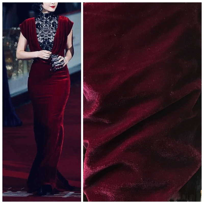 Velvet Fabric Formal Wear