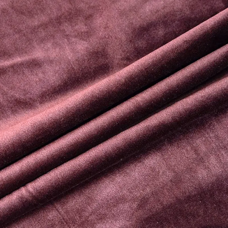 stretch velour fabric