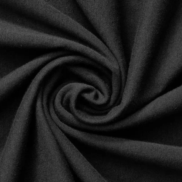 100 black cotton fabric