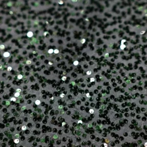 black sequin tulle fabric