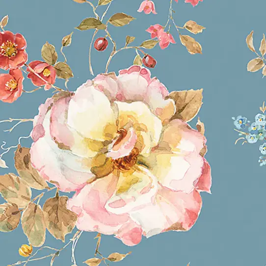 floral patterned 108 wide quilt back fabric