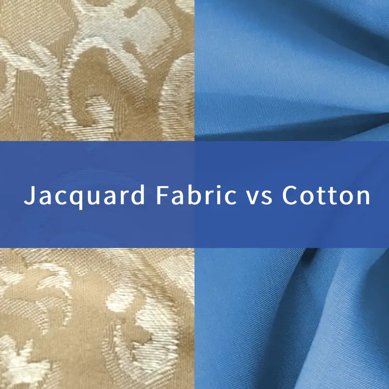 jacquard fabric vs cotton