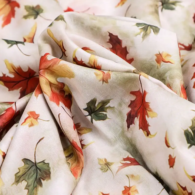 patterned muslin fabric