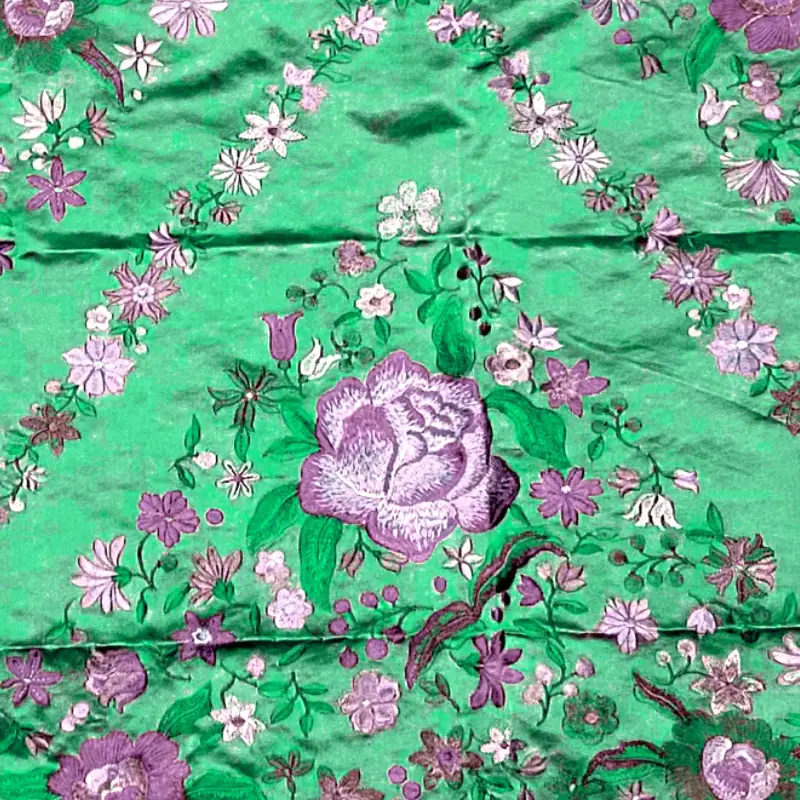 silk cotton jacquard fabric